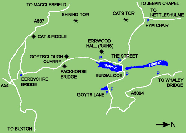 Goyt Valley Map